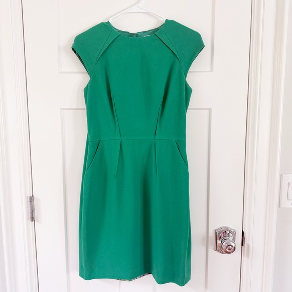 Ted Baker Green Dress w/Belt - Picture 9 of 14